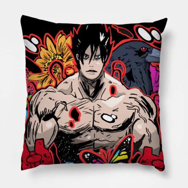 Devil Within Pillow by Kaijubrothers