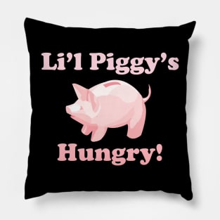 Li'l Piggy's Hungry! Piggy Bank Pillow