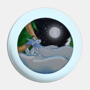 The Festive Moon Pin