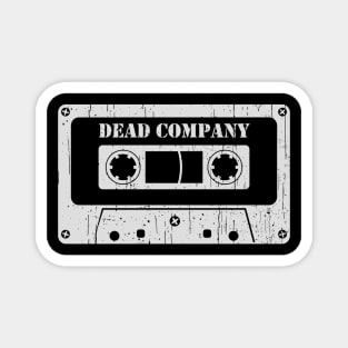 Dead Company - Vintage Cassette White Magnet