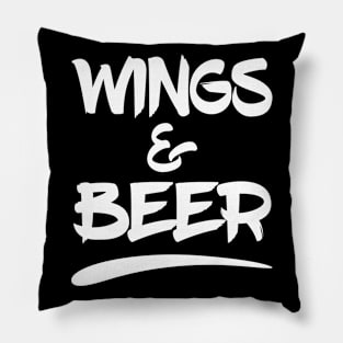 Wings & Beer Pillow