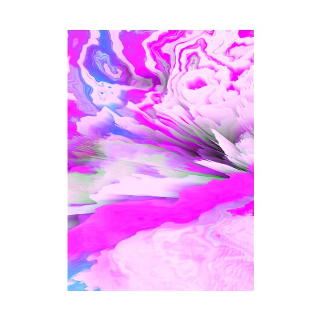 Friendly Enemy Glitched Fluid Art by AestheticVaporwave