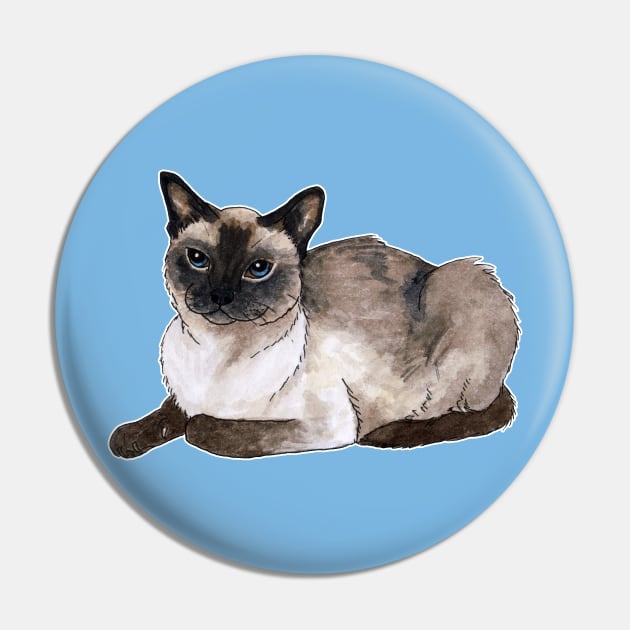 Siamese cat Pin by Savousepate