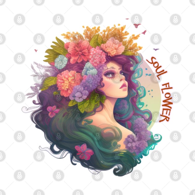 Girls Floral Designs by TheLaundryLady