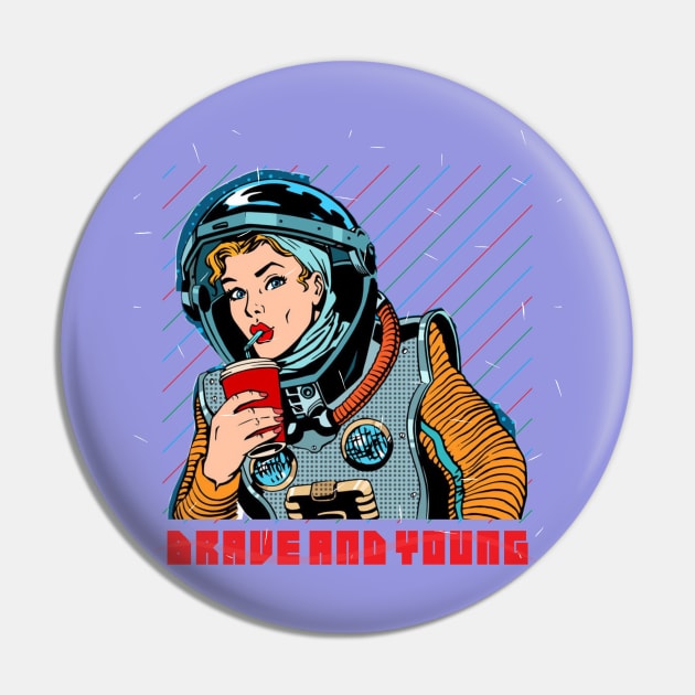 Brave and young women Pin by TTWW Studios