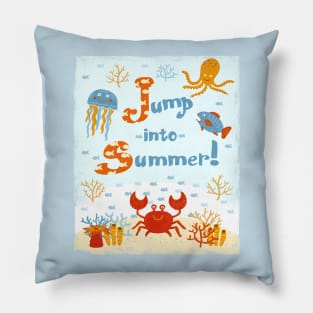 Jump into summer! Pillow
