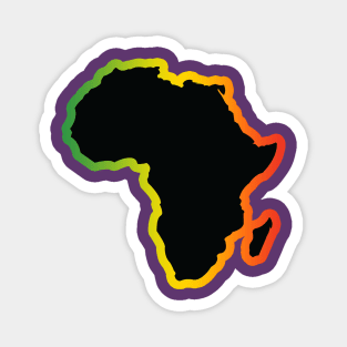 African Black History Month Magnet