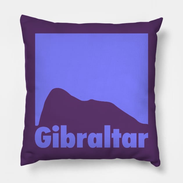 Gibraltar Pillow by stephenignacio