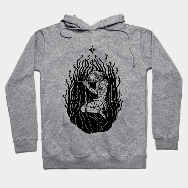 roots white hoodie