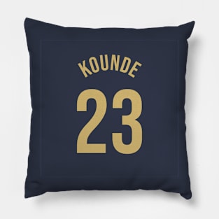 Kounde 23 Home Kit - 22/23 Season Pillow