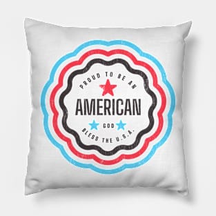 Proud to Be an American Pillow