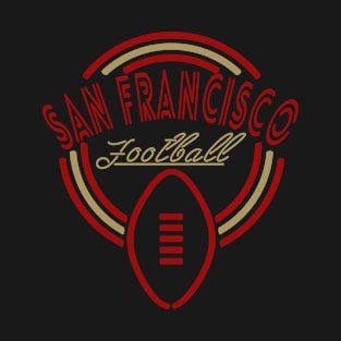 Neon Sign San Francisco Football T-Shirt