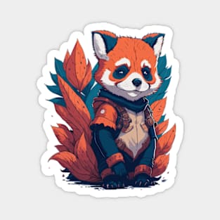 Anime Red Panda Kawaii Magnet