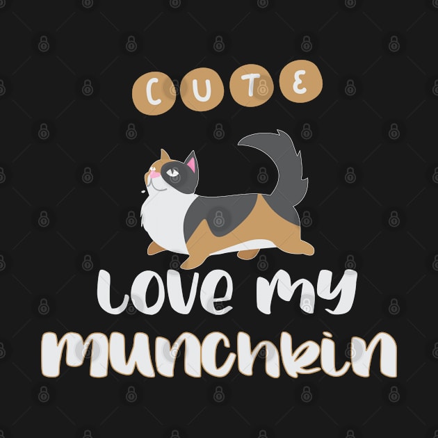 Love my munchkin cat by artsytee