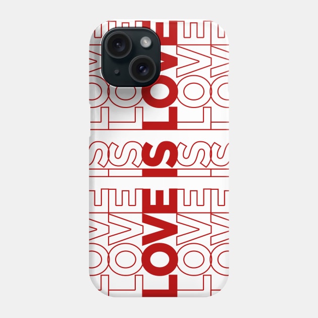 love is love Phone Case by Gemini Chronicles