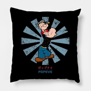 Popeye Retro Japanese Pillow