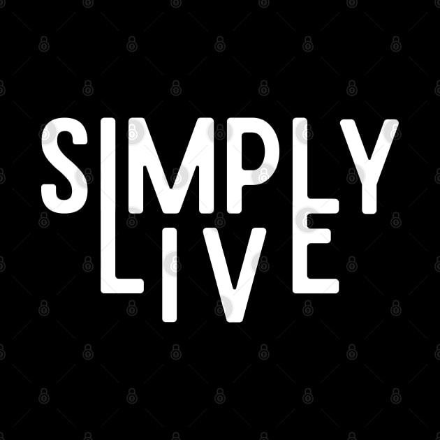 Simply Live (W/B) by JOYMADS