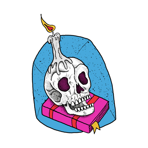 Librarian  Skull by miskel