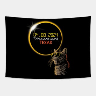 Texas Solar Eclipse 2024 Cat ing Solar Eclipse Tapestry