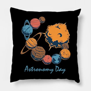 Astronomy Day Pillow