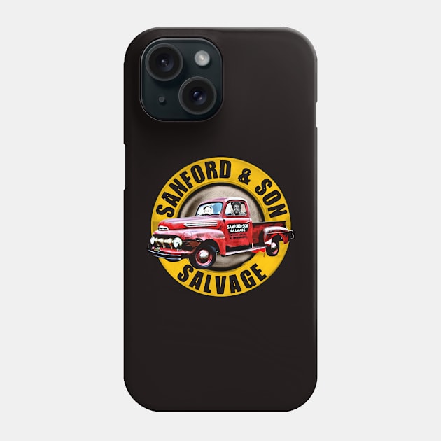 Sanford & Son Salvage Sign Phone Case by Junnas Tampolly