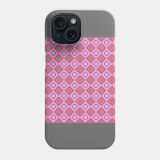 Pattern design with pink color Phone Case