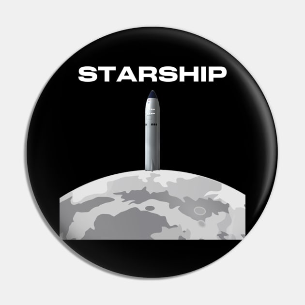 Starship Pin by Stellar Facts