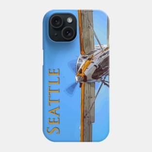 Seattle float plane landing Phone Case