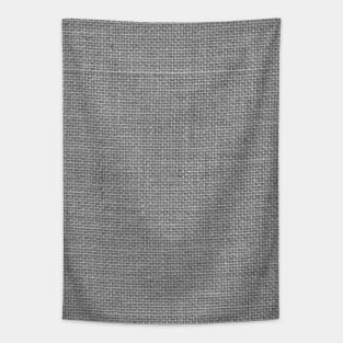 Natural Woven Silver Grey Burlap Sack Cloth Tapestry