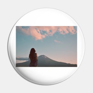 Mount Fuji and me Pin