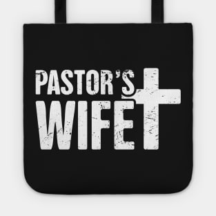 Pastor's Wife | Christian Cross Design Tote