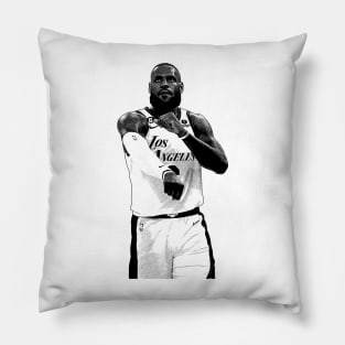 Lebron James All Hail The King Pillow