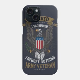 US Army veteran Phone Case