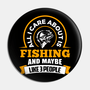 Fishing Fish Pin