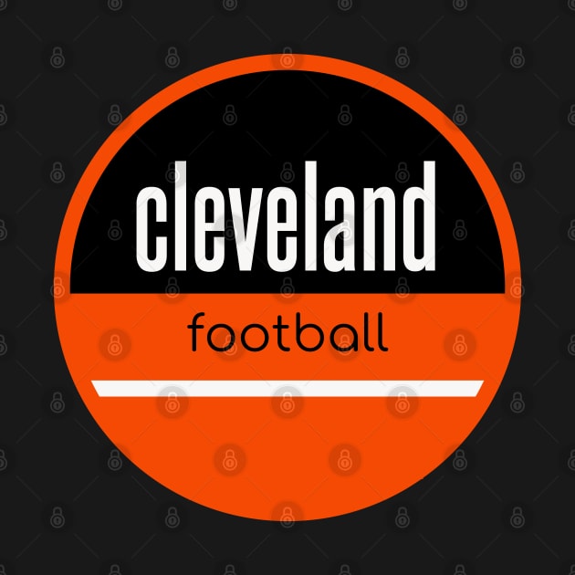 cleveland browns football by BVHstudio