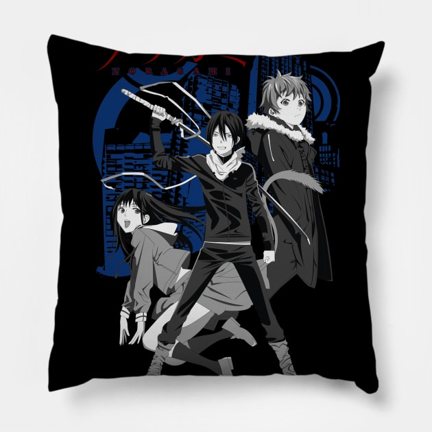 Noragami 1 Pillow by TrueStory