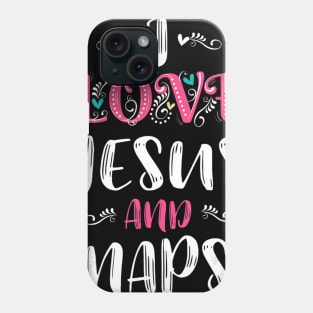 I Love Jesus And Naps Funny Sleep Christian Phone Case