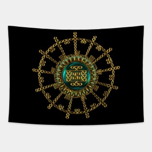 Wonderful elegant celtic sign Tapestry