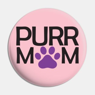 PETS - PURR MOM Pin