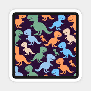 Kids dinosaurs pattern Magnet