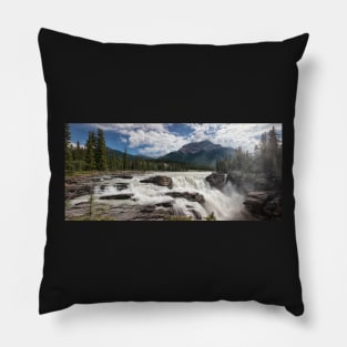 Roaring Athabasca Falls Pillow