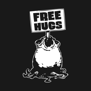 Free Hugs Alien Egg Funny Gift T-Shirt