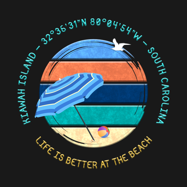 Kiawah Island, South Carolina Kiawah Island TShirt TeePublic