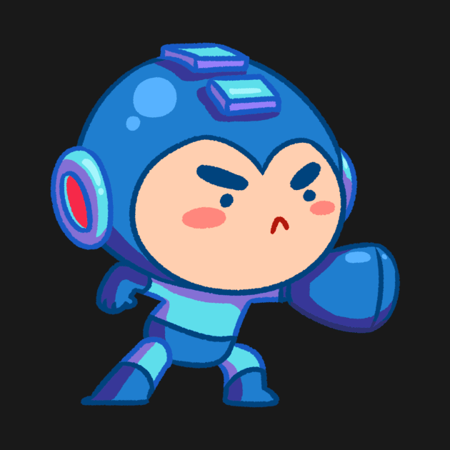 Megaman by drawnbyhanna