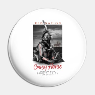 Red Nation Collection Honors Crazy Horse Pin