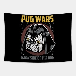 Funny Cute Pug Wars Dog Lover Tapestry