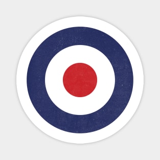 Mod 60s Pop Art Target Magnet