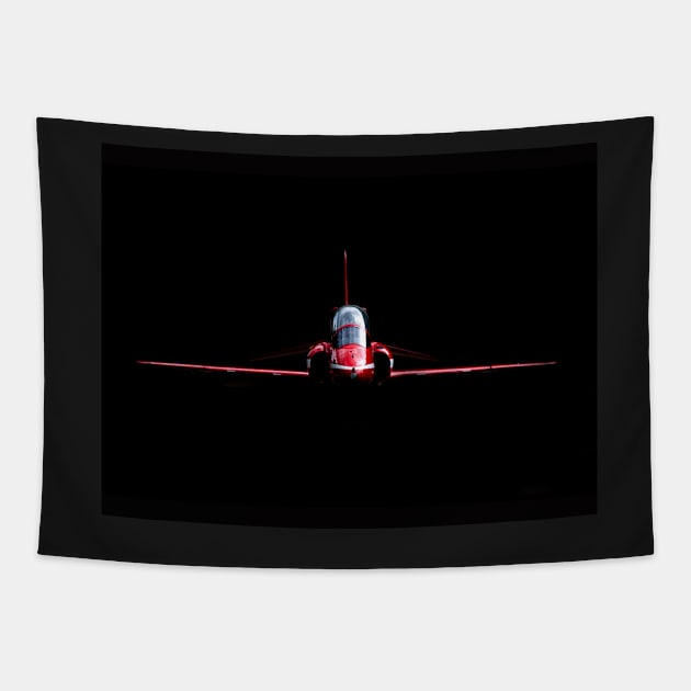 RAF Red Arrows Hawk Tapestry by captureasecond