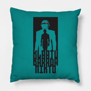 Klaatu Barada Nikto too Pillow