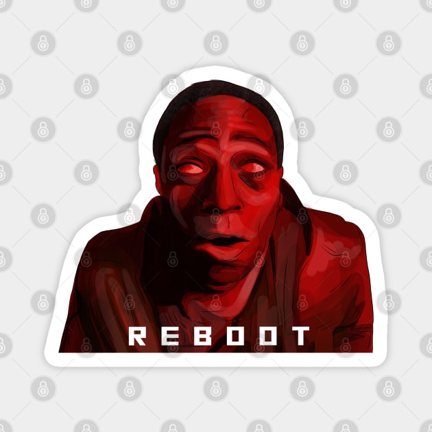 Alien Romulus: Andy's Reboot Magnet by 51Deesigns
